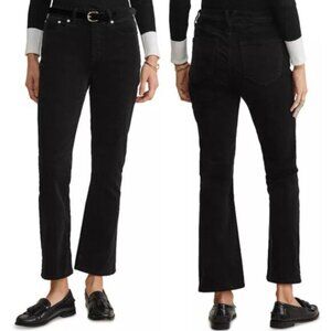 Vineyard Vines Mid-Rise Kick Flare Cords in Black - 2